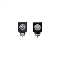 Luz de trabajo LED más brillante para vehículo giratorio de 10 W