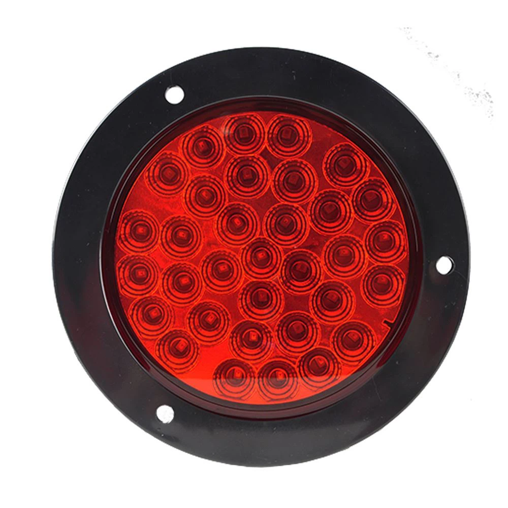 Luz de remolque redonda LED de 4 pulgadas para camión