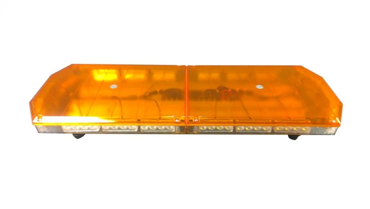 Barra de luz de advertencia intermitente controlada de 72 W