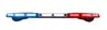 Blue Light Bar With Siren